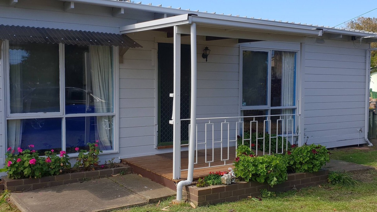 Back of the golf course cottage