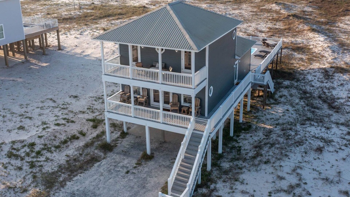 Beautiful Beach House - Private Pool -Great Views -Gulf of America