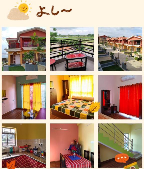 Bolpur Shantiniketan Bungalow on Kopai River