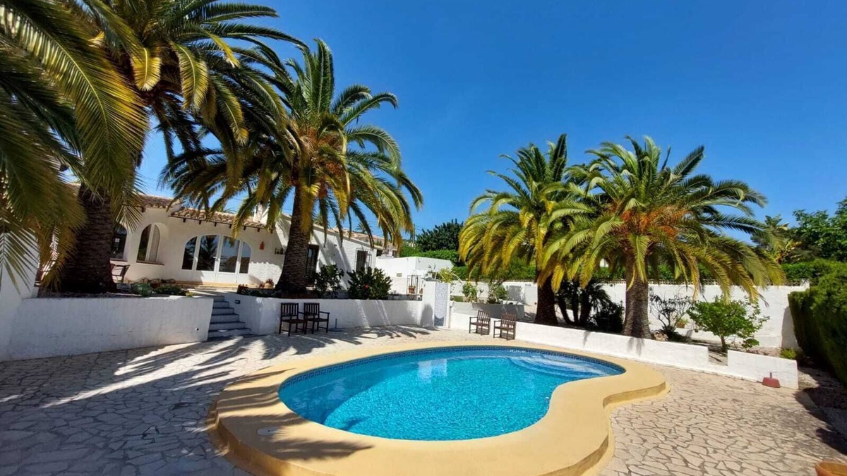 Casa Flora Moraira: 3 rooms, private pool and parking, wifi, near beaches