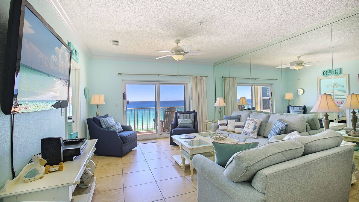 Emerald Dunes 503 - Beachfront, Heated Pool and Spa, Private Beach Access!