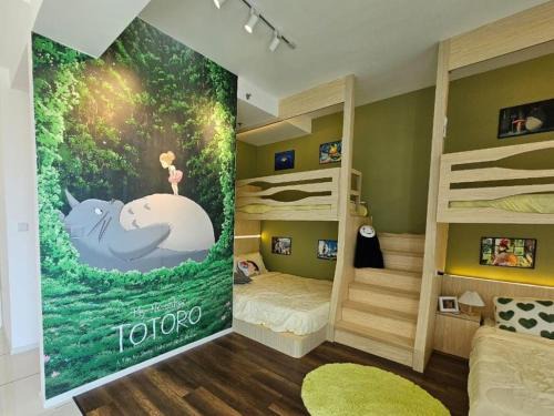 Hayao Miyazaki in Da House @ Sunway Onsen Ipoh [6 pax duplex]