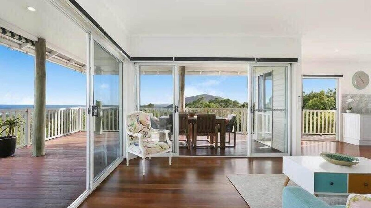 Stunning Home Amongst Forest with Ocean Views