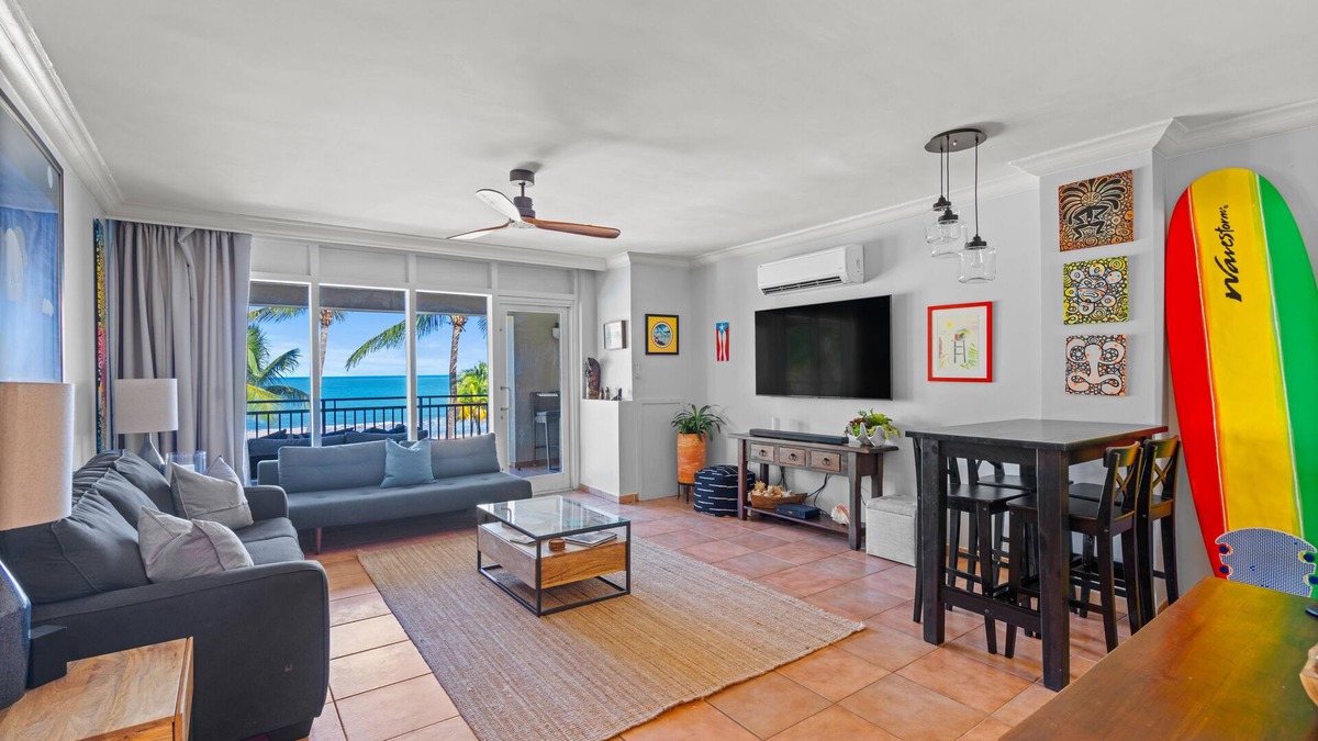 Stunning View at Our Beach Front Villa on Rio Mar Resort in Rio Grande