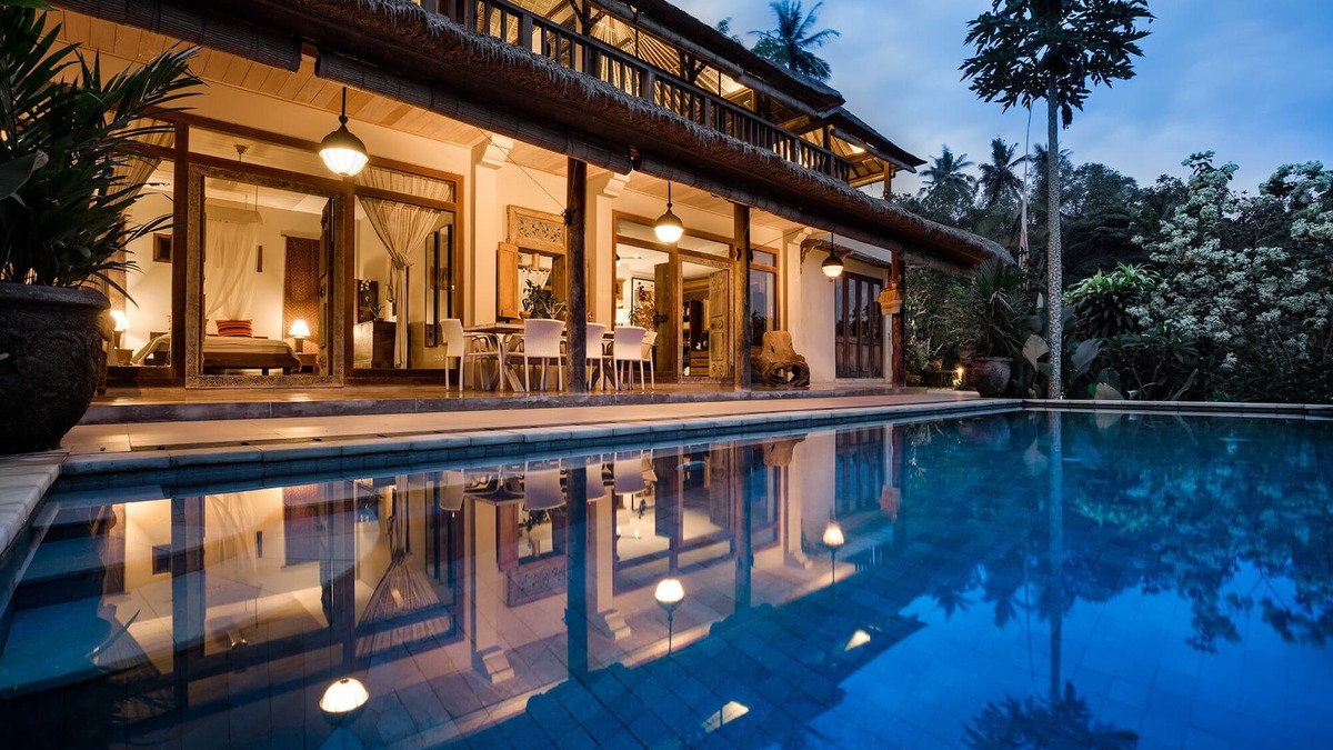 Villa Sagitta: Peace & tranquility near Ubud with magnificent river gorge views