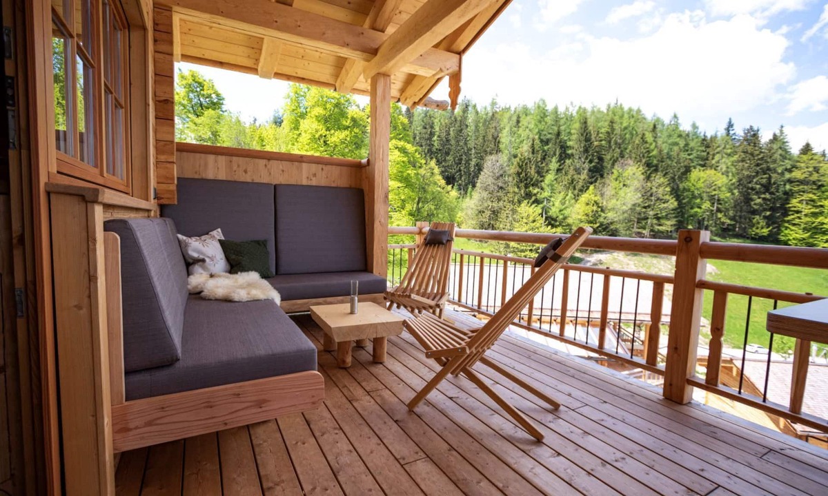 Sepperl Alm Für Personen Schlafzimmer Terrasse Mit Bergblick Whirlpool Infrarotliegen | Schwob
