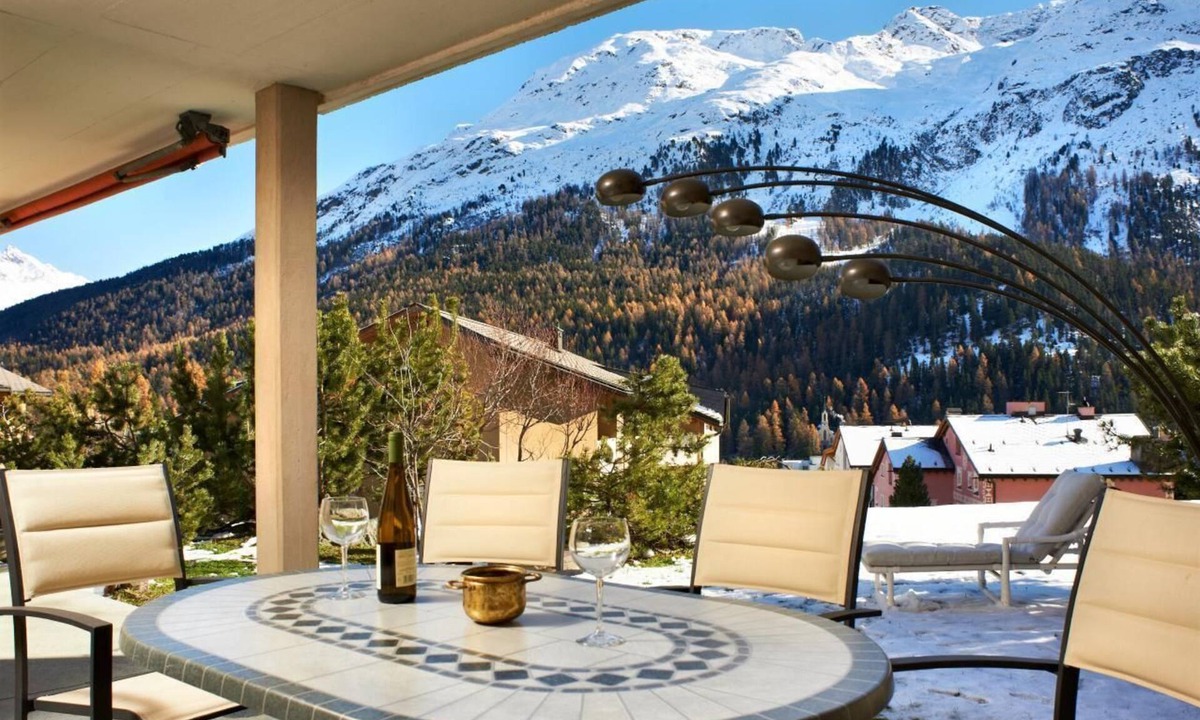 Ferienwohnung Moritz Für Personen Schlafzimmer | Sankt Moritz-Bad