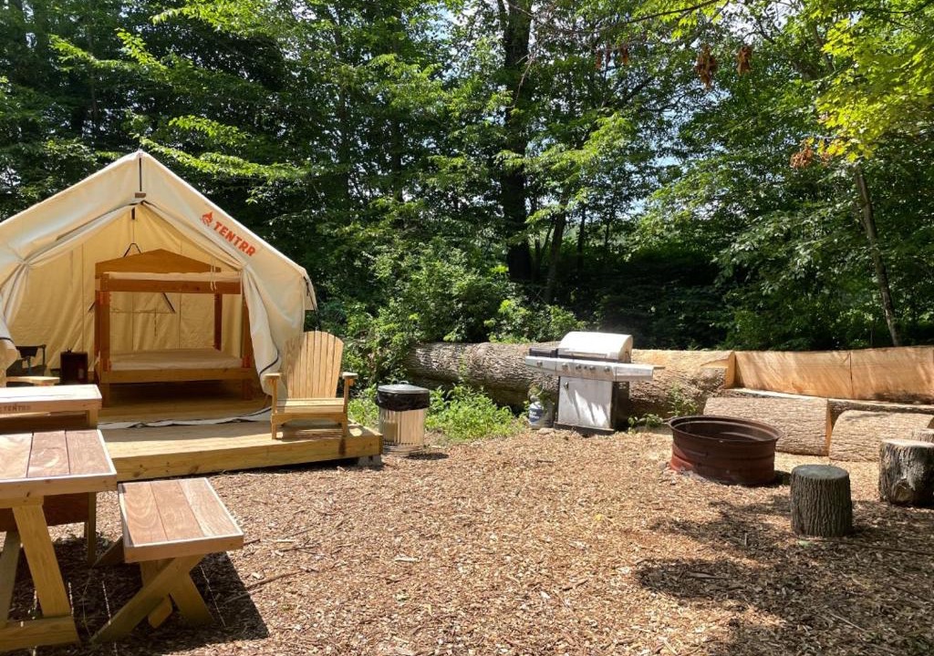Tentrr Signature Site Wallenpaupack Creek Camp | Newfoundland