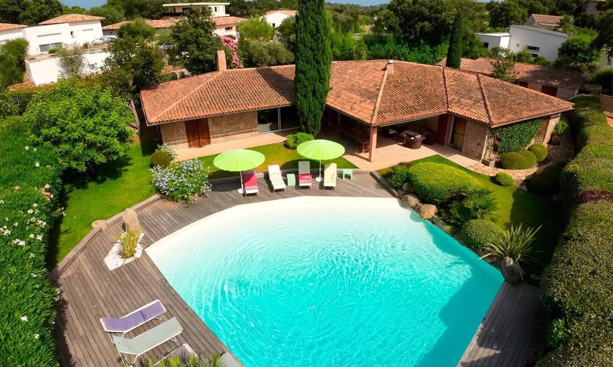 Villa Standing Personnes Piscine Plage Le Paradis Zonza | Pinarellu
