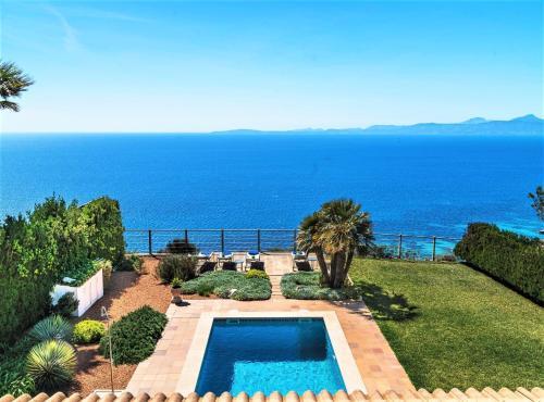 Villa Paraíso Perdido Piscina Bbq Aire Acondicionado Garaje Atardecer Frente Al Mar | Sa Torre