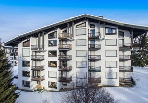 1-bedroom apartment with parking and elevator near the slopes in Megève