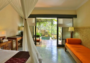 1 BR Villa near Ubud with a private plunge pool and a living area incl breakfast