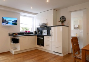 1. Ferienwohnung im Sourterrain mit 45 qm, 1 Schlafzimmer für max. 2 Personen