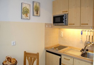 1. Fewo Friedenrath, 25 qm, 1-2 Pers., Wohn-Schlafraum, Westbalkon