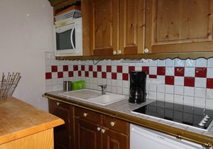 100m from ski slopes, 1st floor, balcony, parking, tv, ski locker, 40m², Pralognan-la-Vanoise
