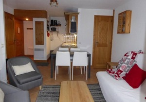 100m from ski slopes, terrace, tv, ski locker, 35m², Pralognan-la-Vanoise