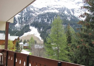 100m from resort center, 2nd floor, balcony, tv, ski locker, 44m², Pralognan-la-Vanoise