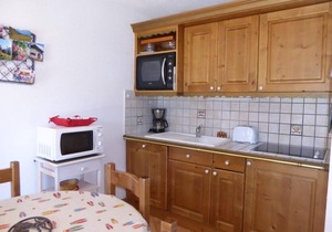 100m from ski slopes, terrace, tv, ski locker, 35m², Pralognan-la-Vanoise