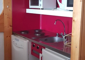 100m from resort center, 3rd floor, tv, 30m², Les Arcs