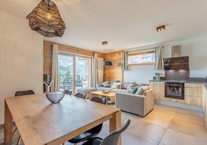 100m from ski slopes, 3rd floor, view valley, fitness, sauna, hammam, terrace, parking, ski locker