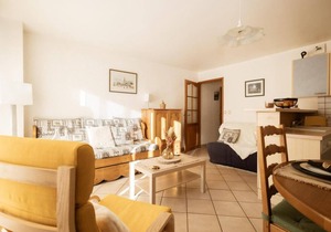 100m from shops, 2nd floor, balcony, parking, ski locker, 48m², Valloire