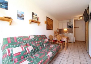 10m from ski slopes, 1st floor, tv, ski locker, 22m², Val Cenis