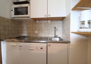 10m from ski slopes, 1st floor, balcony, tv, ski locker, 25m², Termignon-la-Vanoise