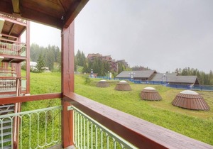 10m from ski slopes, 1st floor, balcony, tv, 33m², Les Arcs