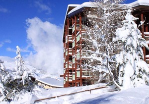 10m from ski slopes, 1st floor, balcony, tv, 33m², Les Arcs
