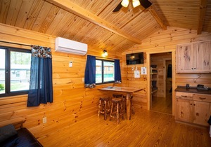 118) Teal Log Cabin. Close to Hocking Hills State Park and more!
