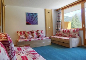 150m from resort center, 1st floor, balcony, ski locker, 27m², Méribel-Mottaret