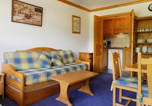 150m from resort center, 6th floor, balcony, ski locker, 40m², Méribel-Mottaret
