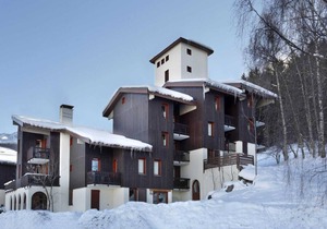 150m from resort center, 5th floor, view mountain, tv, ski locker, 47m², Montchavin La Plagne