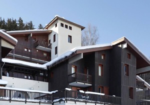 150m from resort center, 5th floor, view mountain, tv, ski locker, 47m², Montchavin La Plagne