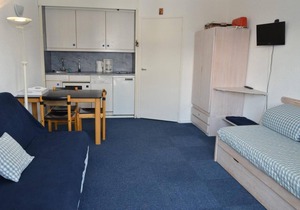 150m from ski slopes, 5th floor, tv, ski locker, 25m², Flaine