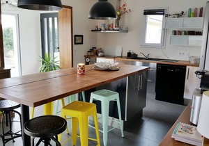 150m² house with heated swimming pool South of the Landes near the beaches