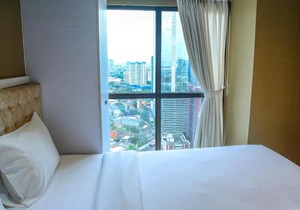 1BR Tamansari Semanggi Apt Near Lotte Avenue By Travelio