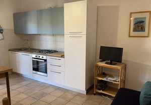 1° floor apartment at 100m from the beach. Free Wifi, air conditioning, dogs allowed.
