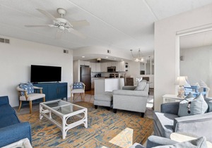 1st Floor, 2 Bed/2 Bath Oceanfront condo sleeps 6.