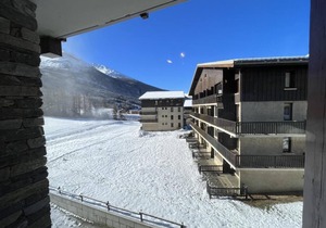 1st floor, balcony, tv, ski locker, 25m², Val Cenis