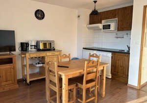 1st floor, balcony, tv, ski locker, 32m², Peyragudes