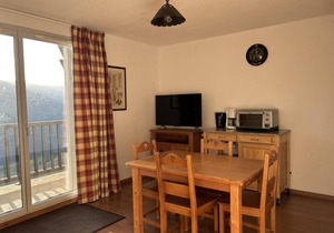 1st floor, balcony, tv, ski locker, 32m², Peyragudes