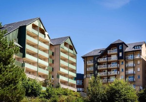 1st floor, balcony, tv, ski locker, 42m², Peyragudes