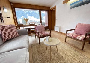 1st floor, view open, tv, ski locker, 41m², Praz sur Arly