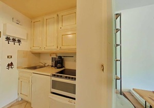 1st floor, view ski slopes, balcony, parking, tv, ski locker, 22m², Le Grand Bornand