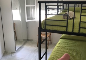1st line beach, large terrace facing the sea, free WIFI