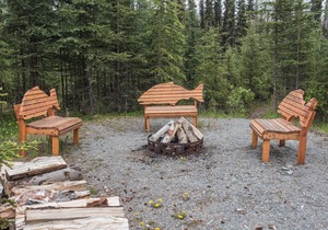 2 bedroom, 1 bath, quiet lodge close to town with forest views!