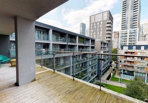 2 Bedroom Serviced Apt with balcony in Indescon Square, Canary Wharf by MySquare
