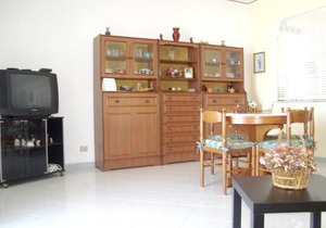 2 bedrooms appartement at Seccagrande 6 m away from the beach with sea view and furnished terrace