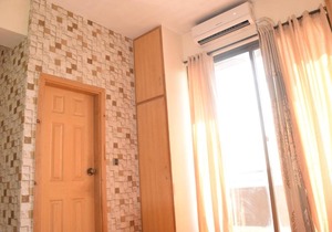 2 bedrooms furnished apartment with WiFi, AC, and View